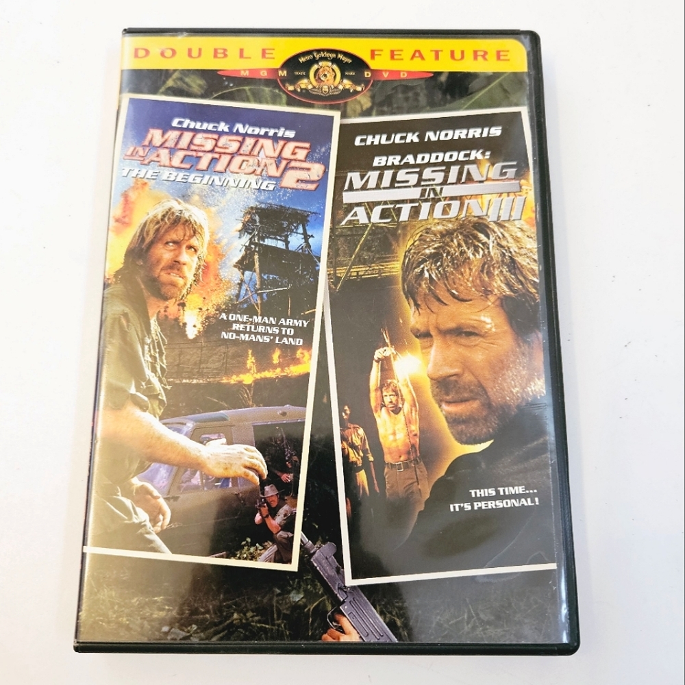 Missing in Action 2/ Missing in Action 3 (DVD, 2002) Chuck Norris Action Martial